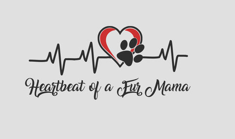 Heartbeat of a fur mama,Dog mom,Fur mama,I love my dog,dog svg,Dog mom svg,cat mom svg,dog mom af, dog lover, paw print svg,