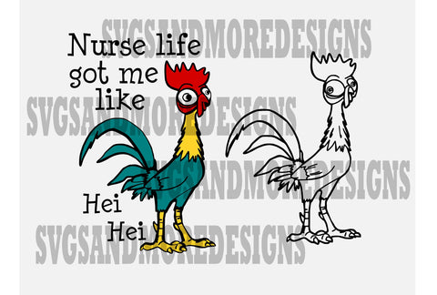 Nurse life got me feelin like hei hei svg, Nurse tee shirt,Nursing shirt,Nursing grad shirt, RN Shirt, Gift for Nurse,