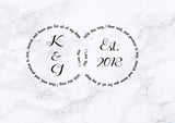With this ring wedding svg cutting file for cameo cricut silhouette,wedding cutting file,wedding svg,marriage svg file,clear acrylic