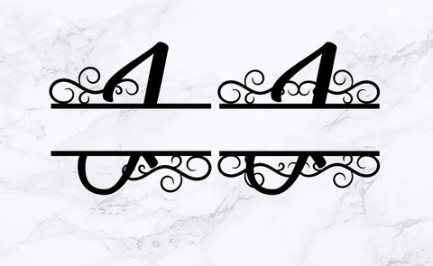 Split monogram svg,Letter J split monogram dxf cutting file for cameo cricut silhouette,wedding cutting file,wedding svg,