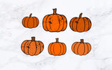 Pumpkin svg,pumpkin clipart,fall clipart,fall svg,cricut cameo silhouette dxf svg file,svg cutting file,halloween svg,halloween cutting file