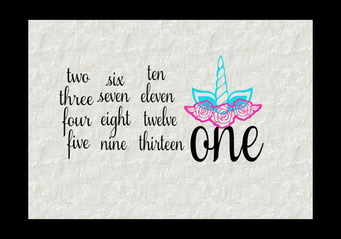 Unicorn birthday DIY cake topper,unicorn horn cake topper,cake topper svg,wall art,cricut silhouette cameo svg dxf file,ready to download