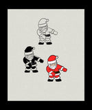 Flossing Santa svg,Santa svg,Floss dance,Funny christmas svg,Christmas svg,Christmas clipart,Cricut silhouette svg cutting file,St Nick