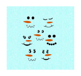 Snowman face svg,snowmen faces svg,snowman face clipart,snowman face digital,cricut svg,silhouette svg