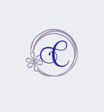 C Monogram frame,wreath monogram frame,circle frame,round logo,wreath frame,circle svg,circle frame svg,wreath svg,frame svg,wedding gift