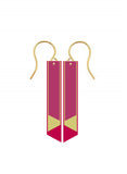 Faux Leather drop earring svg file,Rectangle earring svg file ,Leather earring template,Leather earring svg,