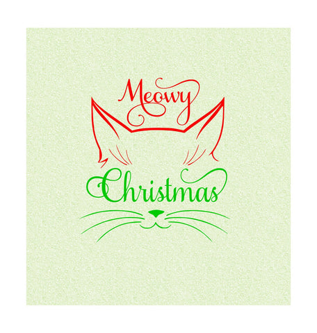 Meowy christmas svg,Merry christmas svg,Christmas cat svg cutting file for cricut,digital clipart