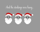 santa claus svg, christmas stocking holder svg, christmas svg