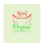 Meowy christmas svg,Merry christmas svg,Christmas cat svg cutting file for cricut,digital clipart